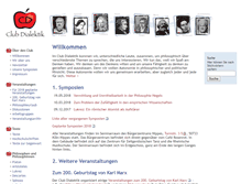 Tablet Screenshot of club-dialektik.de